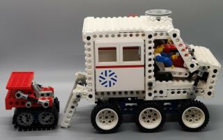 Vintage Rare Lego Technic 8660 Expert Builder Snow Machine & Dozer