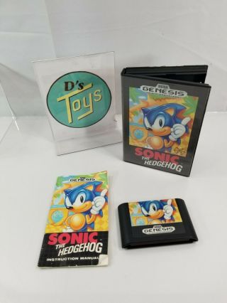 Sega Genesis Sonic The Hedgehog Complete