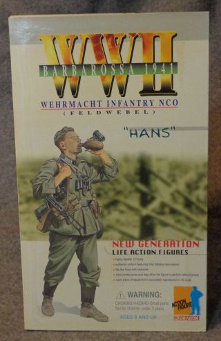 Dragon 1/6 Action Figures Wwii 1941 Wehrmacht Infantry Nco " Hans " Barbarossa