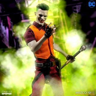 Mezco Toyz Dc Batman Joker Clown Prince Of Crime Edition One:12 Figure Wc76231
