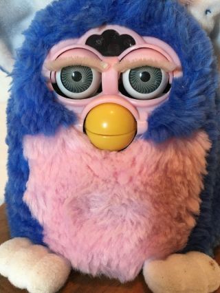 FURBY TIGER ELECTRONIC 70 - 940 Blue & Pink in Color 5