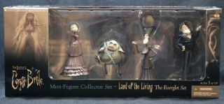 Mcfarlane Tim Burton’s Corpse Bride Mini - Figure Everglot Collector Set