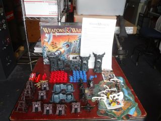 Weapons And Warriors Castle Combat Set Pressman Board Game 1994 With