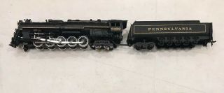 Bachmann Ho Scale Pennsylvania Prr 6439 Steam Engine 2 - 10 - 4 With Tender