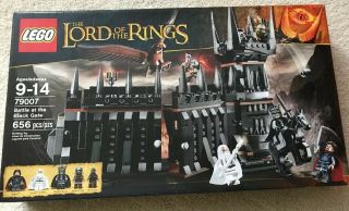 Lego 79007 Lord Of The Rings Battle At The Black Gate 5 Minifigures & Box