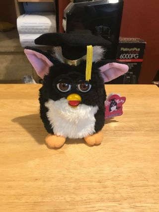 Furby Special Limited Edition Graduation Tiger Electronics 1999 Model 70 - 886