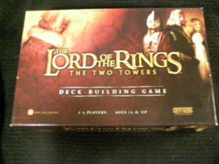 Lord Of The Rings - The Two Towers Deck Building Game - 2013 Cryptozoic Complet