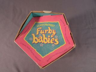 Vintage Furby Babies Blue w/ Pink Hair 70 - 940 6