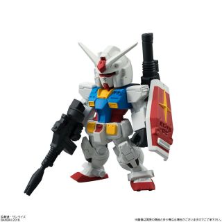 Fw Gundam Converge 03 No.  132 " Rx - 78 - 2 Gundam [the Origin] " Figure Bandai 3