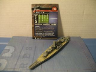 Axis & Allies War At Sea Task Force Musashi 56/60