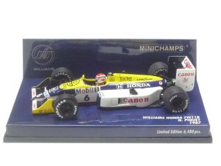 Minichamps 1:43 Williams Honda Fw11b N.  Piquet 1987