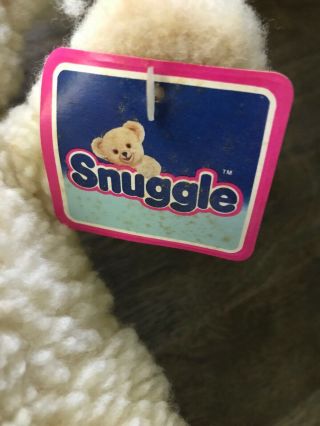 1986 Snuggle Bear Vintage Russ Berrie Teddy Plush Stuffed Animal Toy 10 