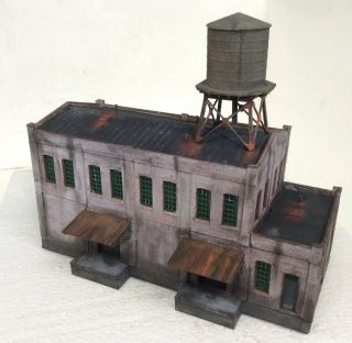 N Scale Building / Warehouse/factory/weathered