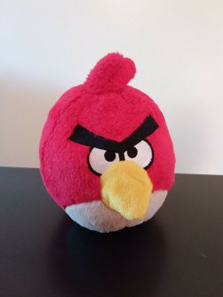 Angry Birds Plush Red Bird Toy Stuffed Animal 5 " Commonwealth