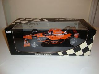 1:18 Minichamps Jos Verstappen Arrows F1 Show Car 2000