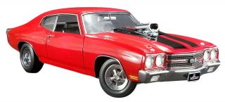 Missinghoses 1970 Chevrolet Chevelle Ss Drag Outlaws Red 1/18 Acme A1805511
