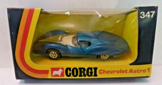Corgi 347 Chevrolet Astro 1 With Window Box - Concept Car