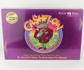 Cashflow Investing 101 Rich Dad Poor Dad Board Game Complete,  Euc