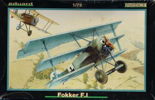 Eduard 1:72 Fokker F.  I Triplane Profipack Plastic Model Kit 7015u