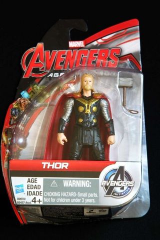 Thor Marvel 3.  75 Figure Hasbro Avengers Age Of Ultron All Star