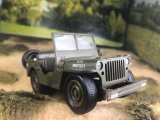 Metal Die Cast Built 1/35 1/32 U.  S.  Army 82 Airborne 307e Willy’s Jeep Model