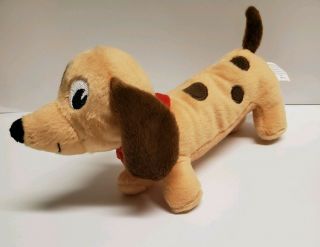 Wal - Mart Stores Inc 10 Inch Plush Dachshund Dog Stuffed Animal