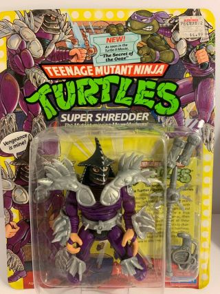 1991 Teenage Mutant Ninja Turtles Shredder Unpunched