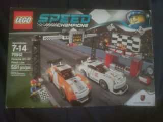 Lego Speed Champions 75912 Porsche 911 Gt Finish Line Retired