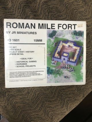 Jr Miniatures 1601 Roman Mile Fort (15mm Scale) Terrain Set