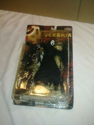 Nos Movie Maniacs Scream Ghost Face Action Figure