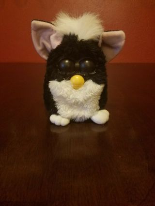 1998 furby black And White 4