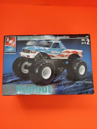 Vintage Amt,  Ertl,  Bigfoot Monster Truck Kit.  1/25 Scale Plastic Model.  Rare