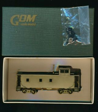 Pfm Ho Brass D&rgw Round Roof Caboose 1400 Series