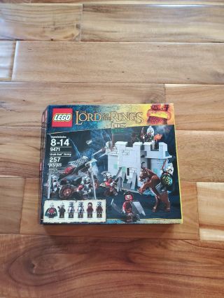 Lego Lord Of The Rings 9471 Uruk - Hai Army 100 Complete & Instructions