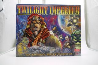 Twilight Imperium Second Edition Board Game Fantasy Flight Unpunched