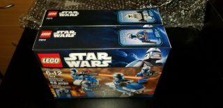 LEGO Star Wars 7913 & 7914 Clone Trooper & Mandalarorian Battle Packs. 6