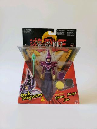 2002 Mattel Yu - Gi - Oh Dark Magician Figure