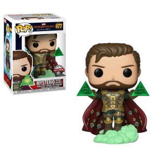 Funko Pop Spider - Man Far From Home Mysterio Unmasked 477 Vinyl Figure Special E