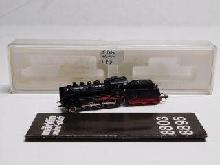 Z Scale - Marklin Mini - Club - 8803 2 - 6 - 0 Steam Locomotive & Tender Train