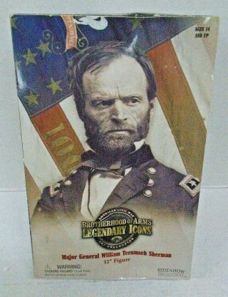 Brotherhood Of Arms,  Major General William T.  Sherman 12 " Action Figure