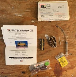 Cmx N Scale The Machine Brass Track Cleaner Car Xtra Pads Syringe & More