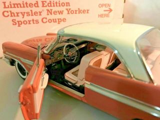 1957 Chrysler Yorker Sports Coupe Limited Edition Danbury Model Car