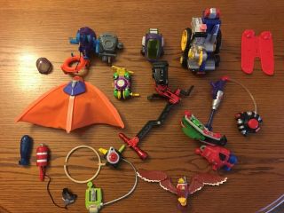 Fisher Price Rescue Heroes Set Of Various Accessories - 1990 