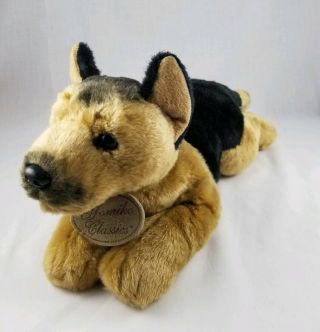Yomiko Classics 12 " German Shepherd Dog Plush Stuffed Toy