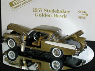 FRANKLIN NO DANBURY 1/24 1957 Studebaker Golden Hawk coupe 2