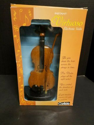 Vintage Virtuso Electronic Violin By Carlisle