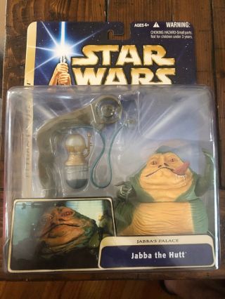 Star Wars Jabba The Hutt Palace Return Of The Jedi 2004 Action Figure