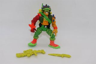 - Playmates - 1991 - Toxic Crusaders - Major Disaster W /.  Accessories -
