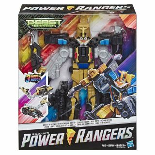Hasbro Power Rangers: Beast Morphers Wrecker Zord Converting Action Figure
