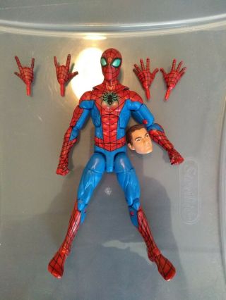 Marvel Legends 2 Pack Spider - Man/peter Parker Toys R Us Exclusive Tru 100 Authe